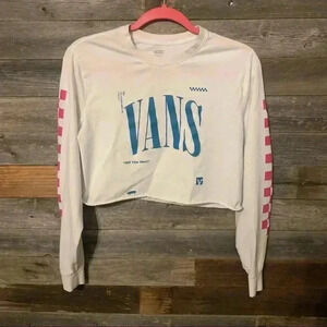 Vans Long Sleeve Crop Top